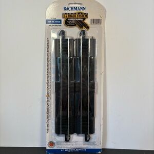 Bachmann E-Z Track System 9" Straight Rerailer Track 2 in Card Model Trains